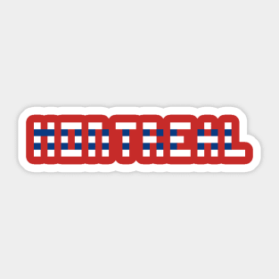 Pixel Hockey City Montreal 2017 Sticker